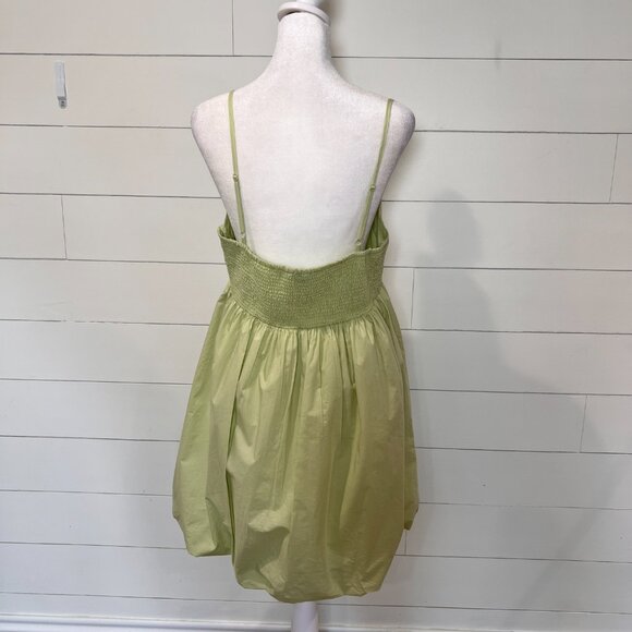 American Eagle Green Sundress with Bubble Skirt Size L - Picture 4 of 7